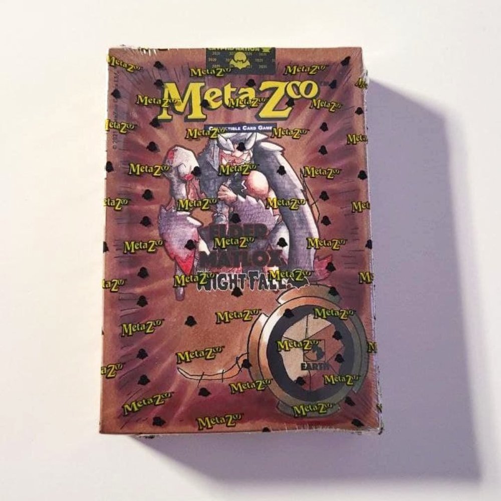 MetaZoo Nightfall Theme Deck Elder Matlox Sealed